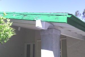 Carpentry Fascia Dryrot Refinish - Carpentry