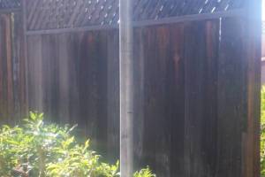 Carpentry Fence Extension Install - Carpentry