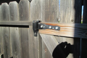 Carpentry Fence Gate Repair - Carpentry