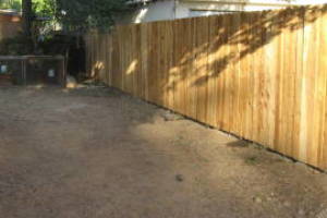 Carpentry Fence Stain Refinish - Carpentry