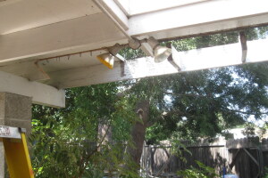 Carpentry Patio Cover Dryrot Repair - Carpentry