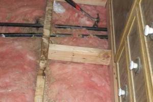 Carpentry Sublfloor Kitchen Repair - Carpentry