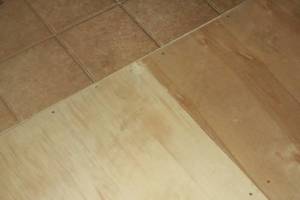 Carpentry Sublfloor Kitchen Repair - Carpentry