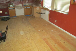 Carpentry Sublfloor Replacement Flooring - Carpentry