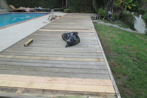 Carpentry Deck Pool Refinish - Carpentry