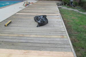 Carpentry Deck Pool Refinish - Carpentry