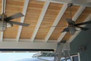 Electrical Ceiling Fan Patio Install - Electrical