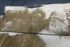 Landscaping Pressure Washing Driveway Spots - Landscaping