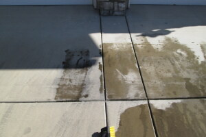 Landscaping Pressure Washing Driveway Spots - Landscaping