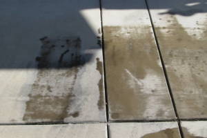 Landscaping Pressure Washing Driveway Spots - Landscaping