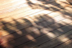 Landscaping Pressure Washing Wood Patio - Landscaping