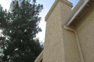 Landscaping Rain Gutter Bent Reattach - Landscaping