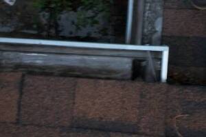 Landscaping Rain Gutter Cleaning Dirt Debris - Landscaping