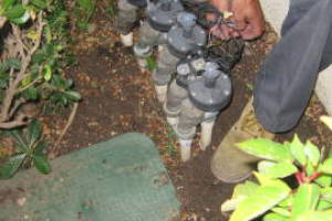 Landscaping Sprinkler Wiring Timer Replace - Landscaping