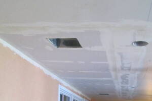 Painting Drywall Ceiling Livingroom Repair - Painting