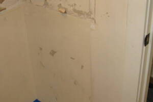 Painting Drywall Repair Patch Bathroom - Painting