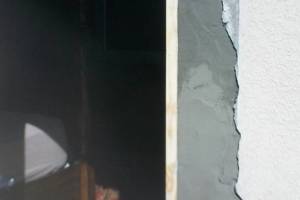 Painting Stucco Door Exterior Patching - Painting