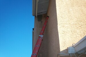 Painting Stucco Hole Patch Texture - Painting