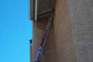 Painting Stucco Hole Patch Texture - Painting