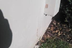 Painting Stucco Home Patching Repairs - Painting