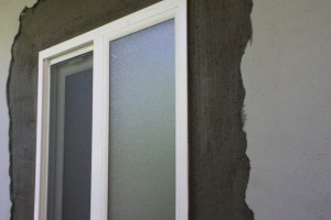 Painting Stucco Window Replace Patch - Painting