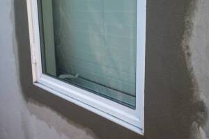 Painting Stucco Window Replace Patch - Painting