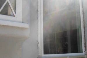 Painting Stucco Window Wall Cracks - Painting