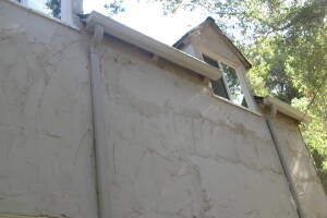 Painting Stucco Window Wall Cracks - Painting