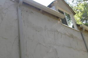 Painting Stucco Window Wall Cracks - Painting