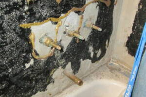 Plumbing Tub Shower Damage Remodel - Plumbing