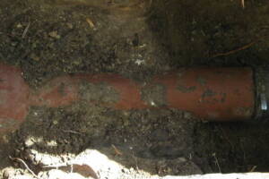 Plumbing Toilet Main Sewer Line Repair - Plumbing