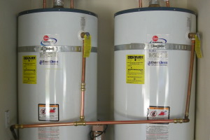 Plumbing Water Heater Dual Unit Upgrades - Plumbing