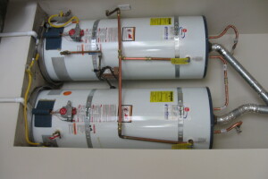 Plumbing Water Heater Dual Unit Upgrades - Plumbing