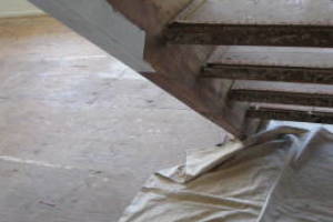 Repair Apartment Carpet Removal Stairs Paint - Repair