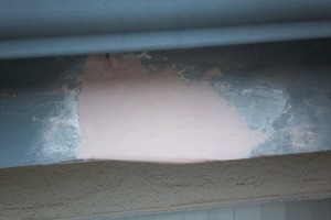 Repair Apartment Fascia Damage Repaint - Repair