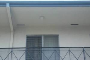 Repair Apartment Fascia Damage Repaint - Repair