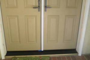 Repair Door Home Front Threshold - Repair