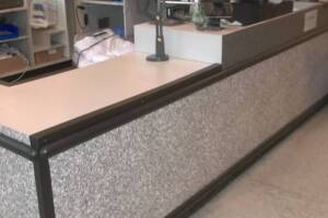 Repair Retail Cashwrap Laminate Edging - Repair