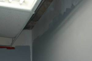 Repair Drop Ceiling Tiles Lighting Installed - Repair