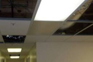 Repair Drop Ceiling Whole Office Replaced - Repair