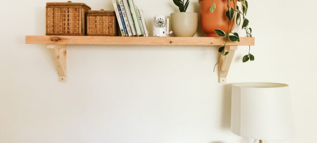 image of a wall shelf